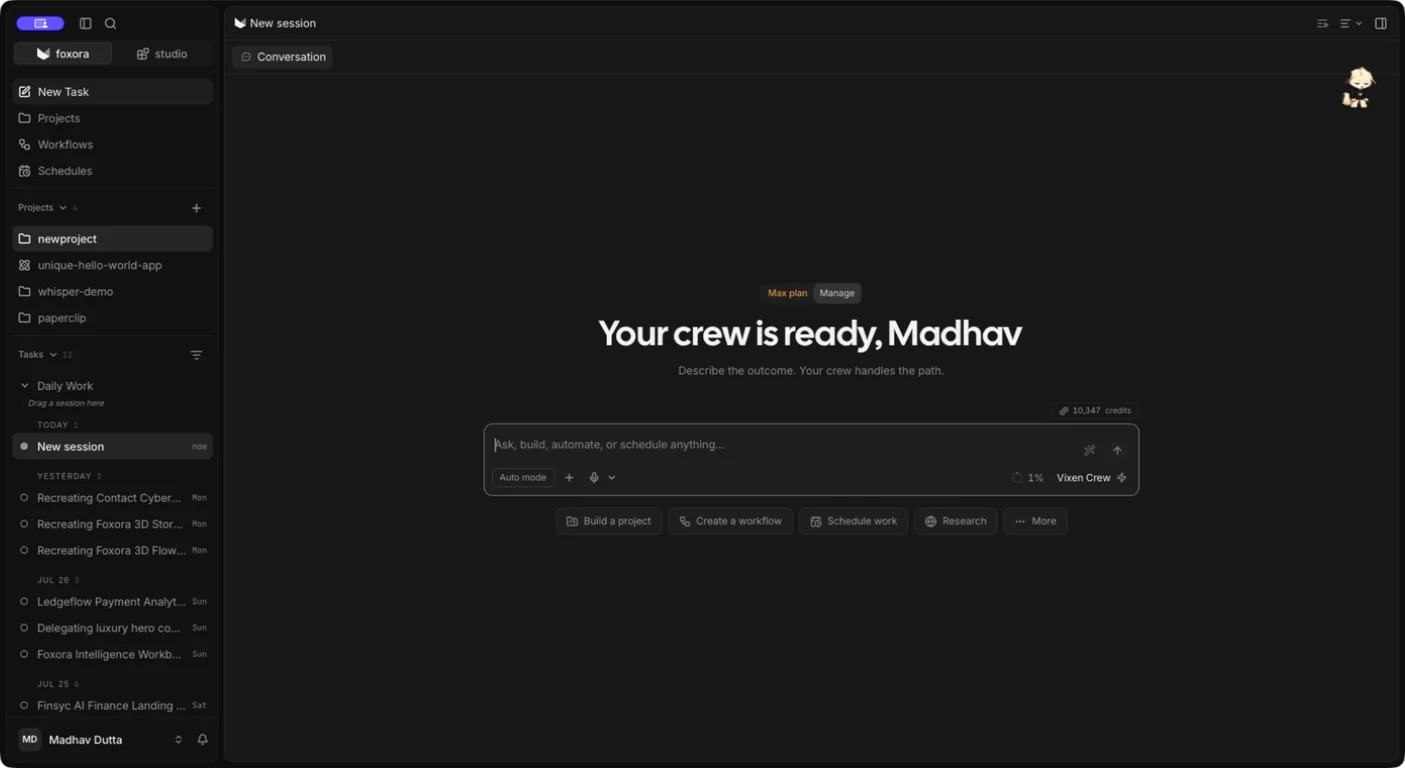 Getting Started in Foxora Desktop v5.0.3
